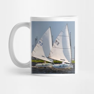 Sailing along together Mug